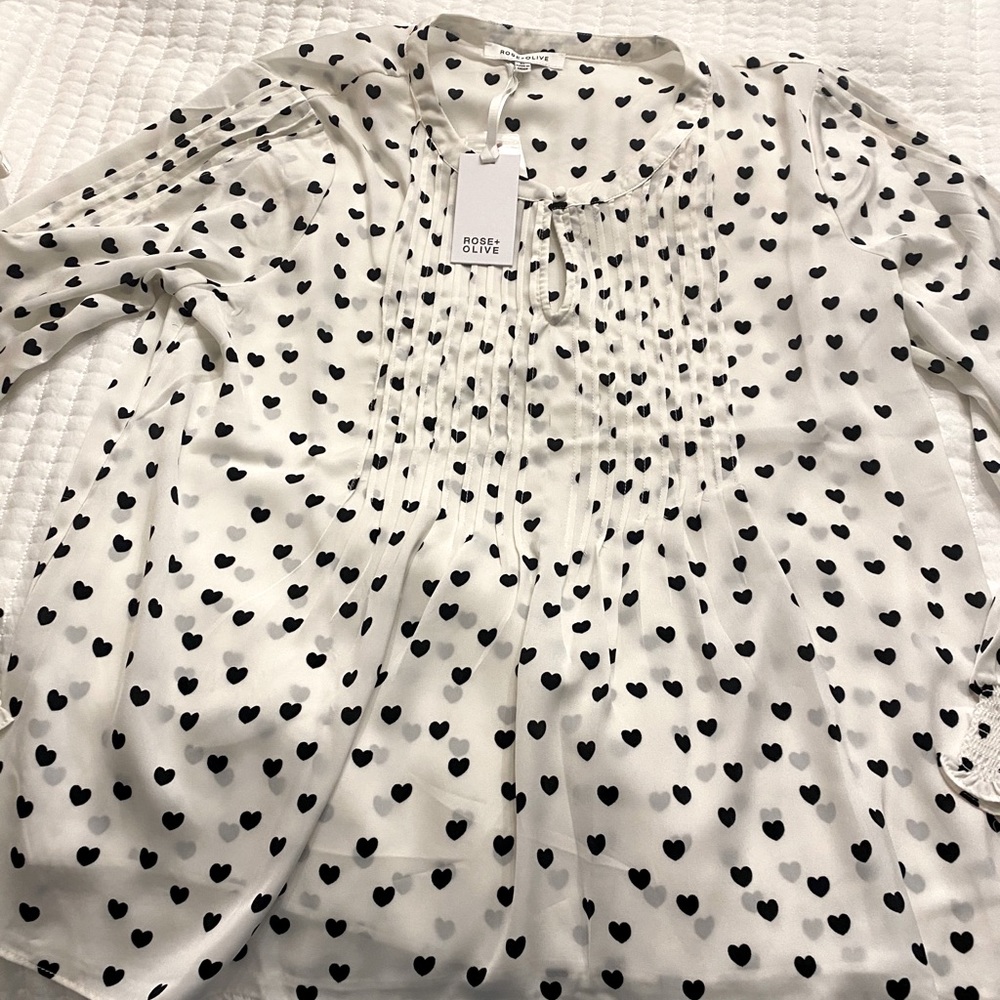 Heart blouse